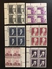 #1290 #1291 #1292 #1293 #1294 #1295   US STAMPS 6! PLATE BLOCKS MNH SEE IMAGES!! — photo 2