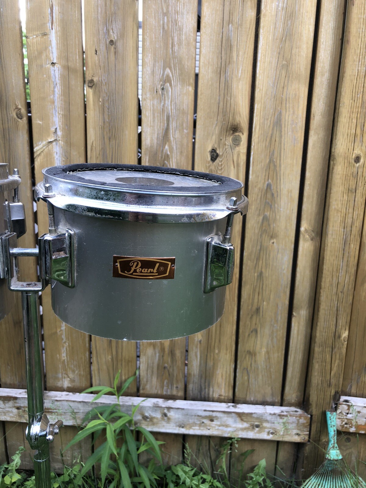 Vintage Pearl Concert Toms Drums 8+10 w. stand eBay
