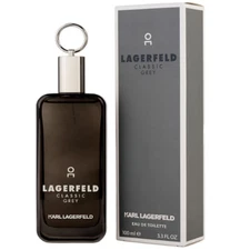 Lagerfeld Classic Grey by Karl Lagerfeld 3.3 oz EDT Cologne for Men New In Box