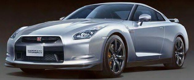 Nissan gtr 1 24