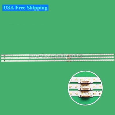 3Pcs LED Strip For Samsung QN75Q60RAFX QN75Q60RAFXZA QN75Q6DRAFXZAR BN96-48257A