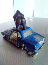 VINTAGE CORGI JUNIORS WHIZZ WHEELS rare blue? MERCEDES-BENZ 280SL --- no doors