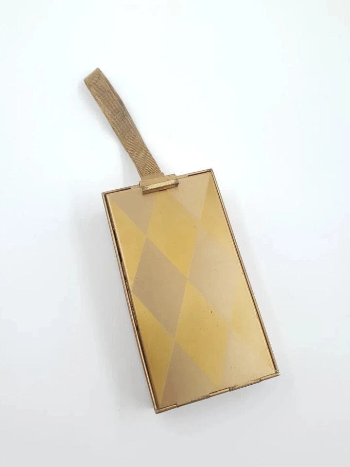 Parklane Compact Powder Rouge Cigarette Card Case Carryall Vintage Vanity - Image 3 of 4