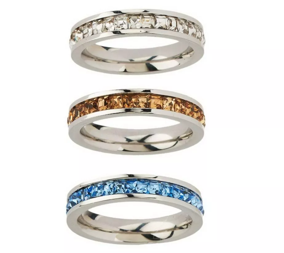 Qvc stackable rings deals