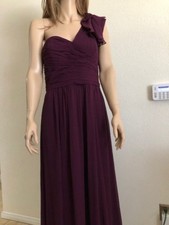 Women's NWOT Lauren Ralph Lauren One Shoulder Formal Occasion Gown Dress Size 8