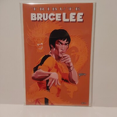 Bruce Lee #1 Pablo Martinena Secret Variant LTD Comic 35/75 SOLD OUT