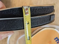 Hook and Loop SET SEW ON Fastener Black 1/2"  25 yards us seller