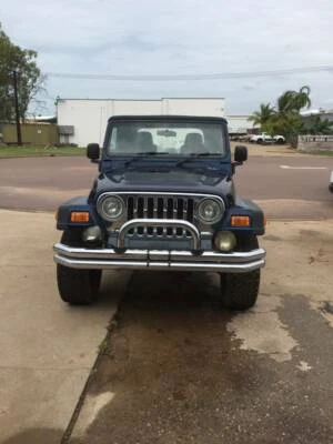 blue blazer dark jeans