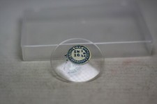 NEW OLD STOCK POCKET WATCH GLASS CRYSTAL VTF 18 3/16 16 3/8 BEZEL EDGE 108