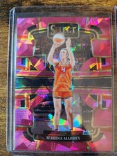 2024 Panini WNBA Select Marina Mabrey Pink Ice Prizm #95 Connecticut Sun
