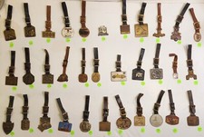 VINTAGE ADVERTISING EQUIPMENT WATCH FOB TRACTOR CAT EXCAVATING CONSTRUCTION 165