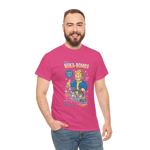 Fallout T-Shirt | Vault Boy Shirt | Nuka-Bombs Shirt | Nuka - Bombs Shirt - Picture 37 of 37
