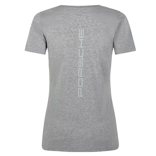 Porsche Motorsport Womens Clothing: Ladies T-Shirt Top Gray XL, XXL - Picture 2 of 4