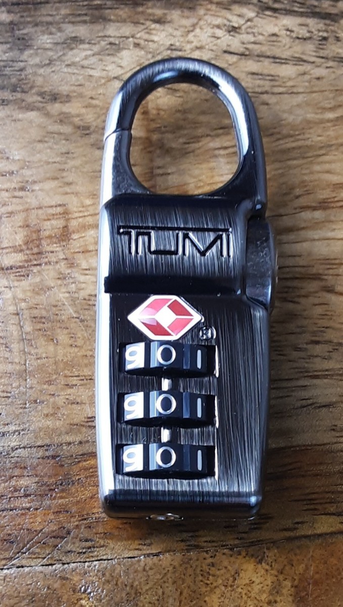 NEW Tumi Lock TSA007 in Gunmetal | eBay