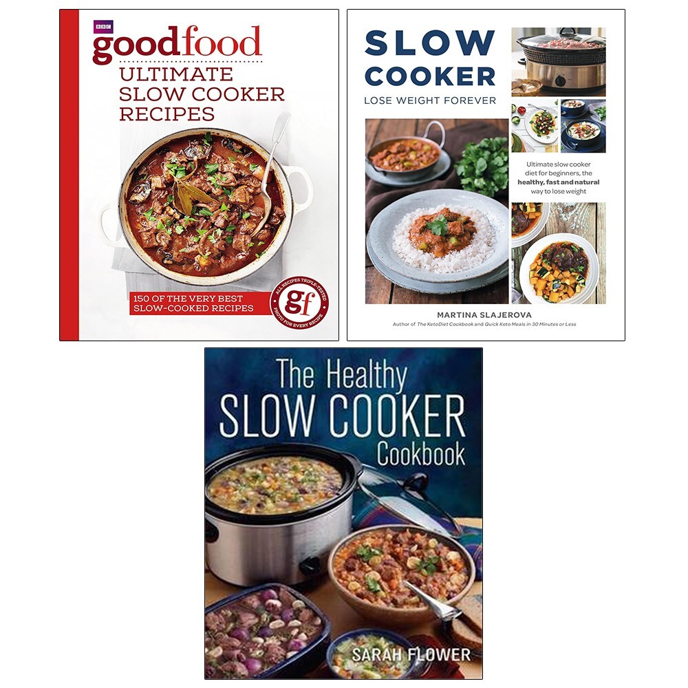 Good Food Guides,Healthy Slow Cooker Cookbook,Cooker Lose Weight Forever 3 Books