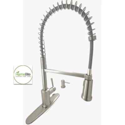   Moen Indi 87194SRS Pre-Rinse Spring Pullout Kitchen Faucet w SOAP - Stainless