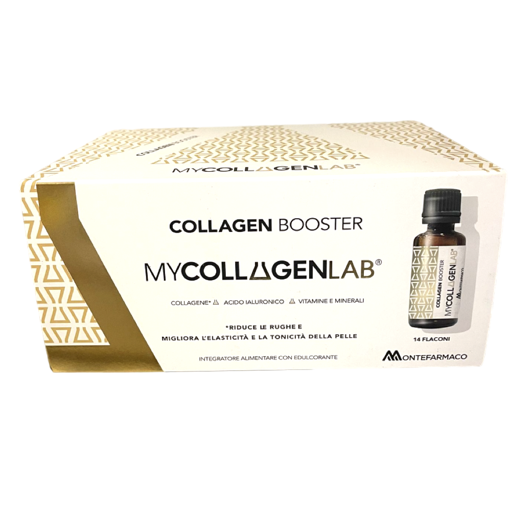 MYCOLLAGENLAB COLLAGEN 14 FLACONI A BASE DI COLLAGENE E ACIDO IALURONICO