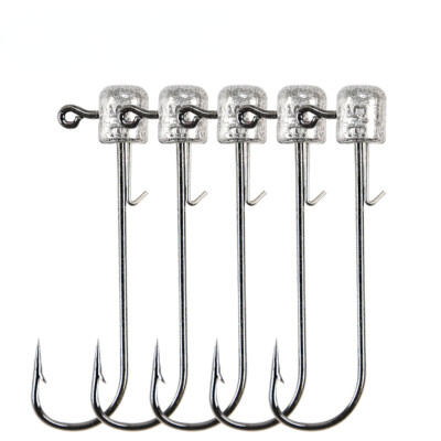 20 Pack NED Rig Jig Heads Fishing Hook Weedless Long Shank Secondary Hook  2g-14g | eBay