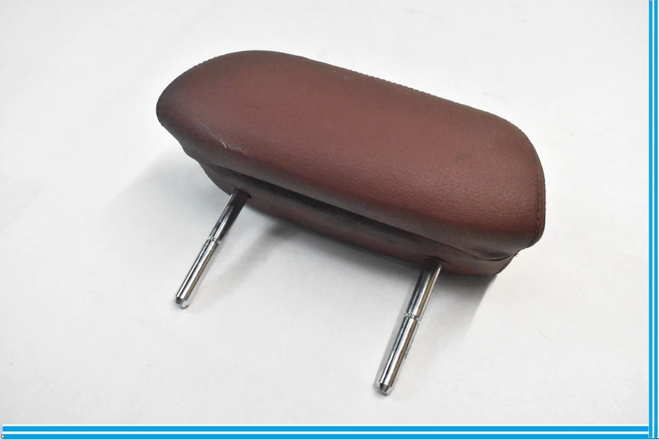 2005 BMW 645CI E63 ЗАДНЕЕ СИДЕНЬЕ ПОДГОЛОВНИК МЕРИНОСОВАЯ КОЖА ПОДХОДИТ СПРАВА ИЛИ СЛЕВА КРАСНЫЙ - Изображение 2 из 4