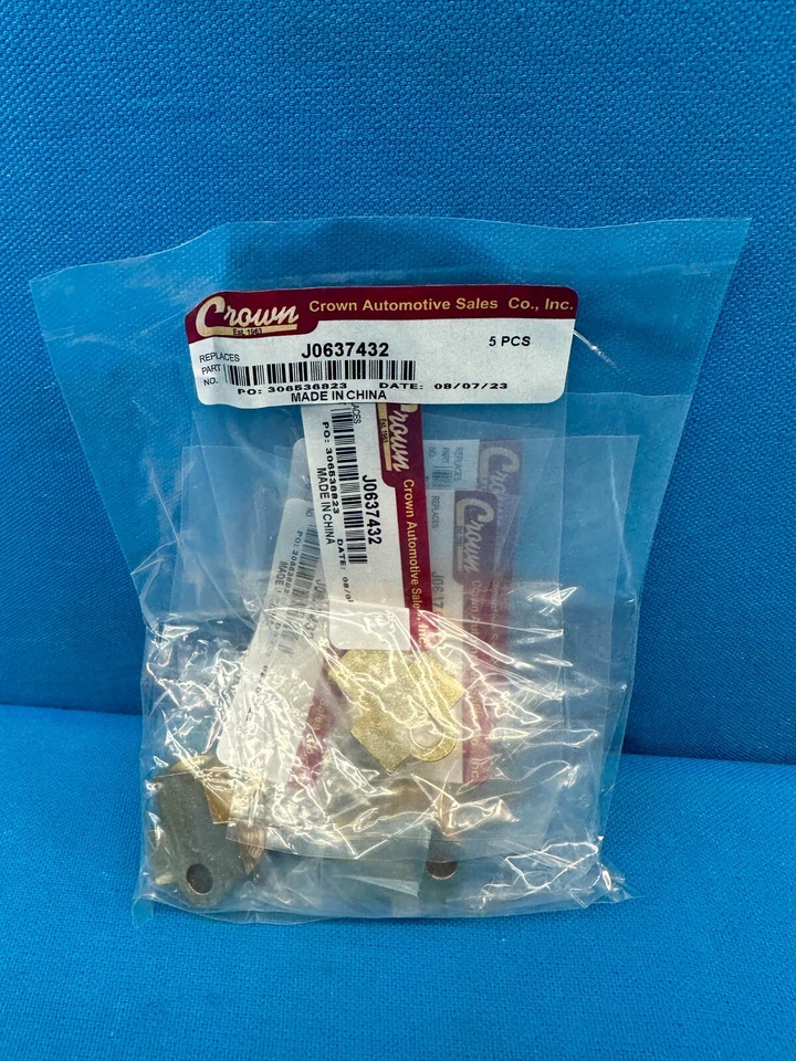 Pacote com 5 - Acessórios para camisetas de freio automotivo Crown J0637432 para Jeep CJ de 1941-1978 - Imagem 2 de 4