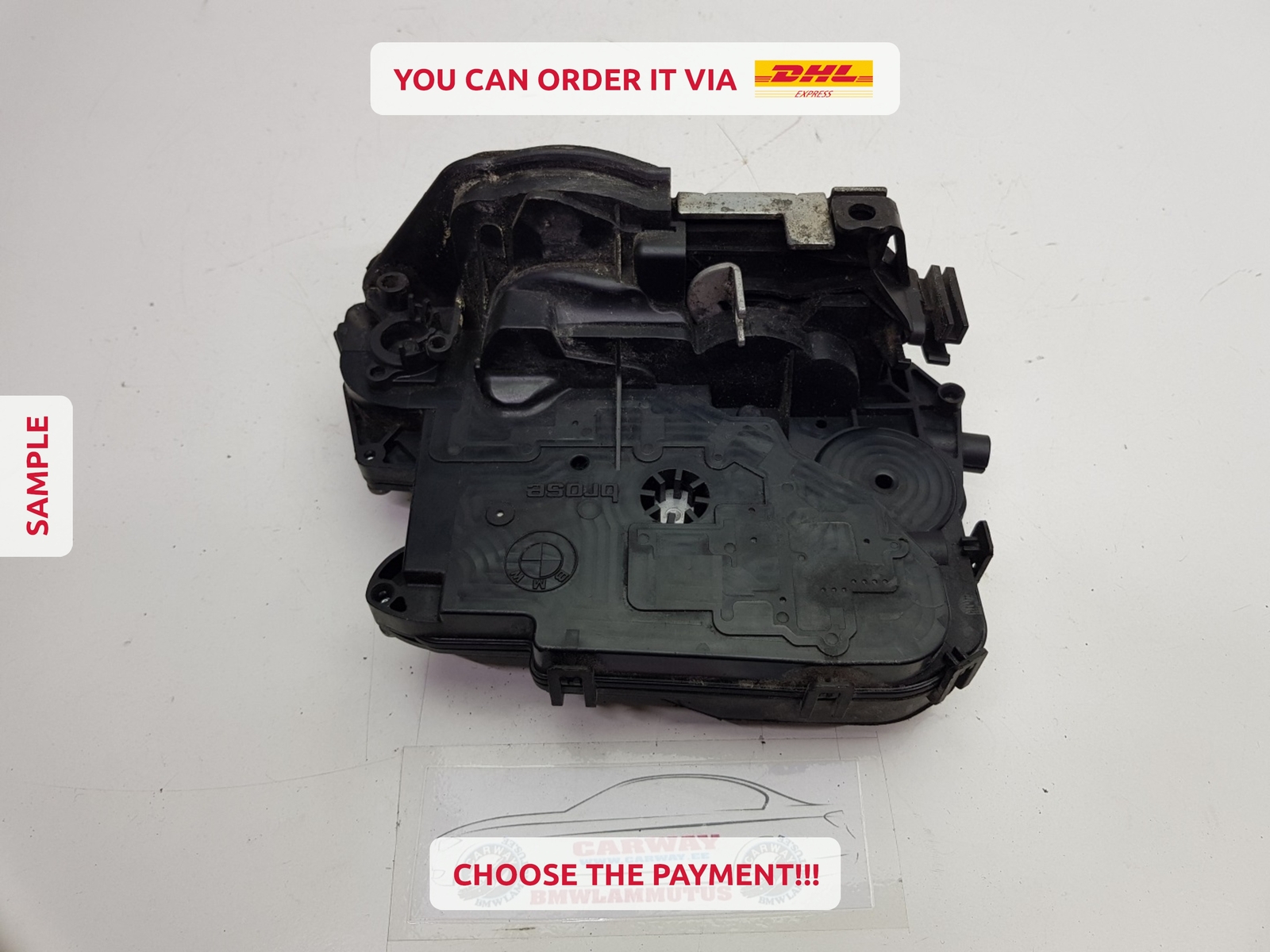 ✓✓BMW FRONT LEFT DOOR LOCK SYSTEM 7202145 7059973 4389473 