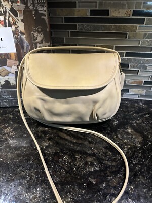 COACH Vintage Cafe Bag Lightweights Glovetanned Cowhide Leather