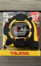 Tajima Japan 8m x 27mm Wide Metric Magnetic G3 Lock Tape Measure ,G3M780MT