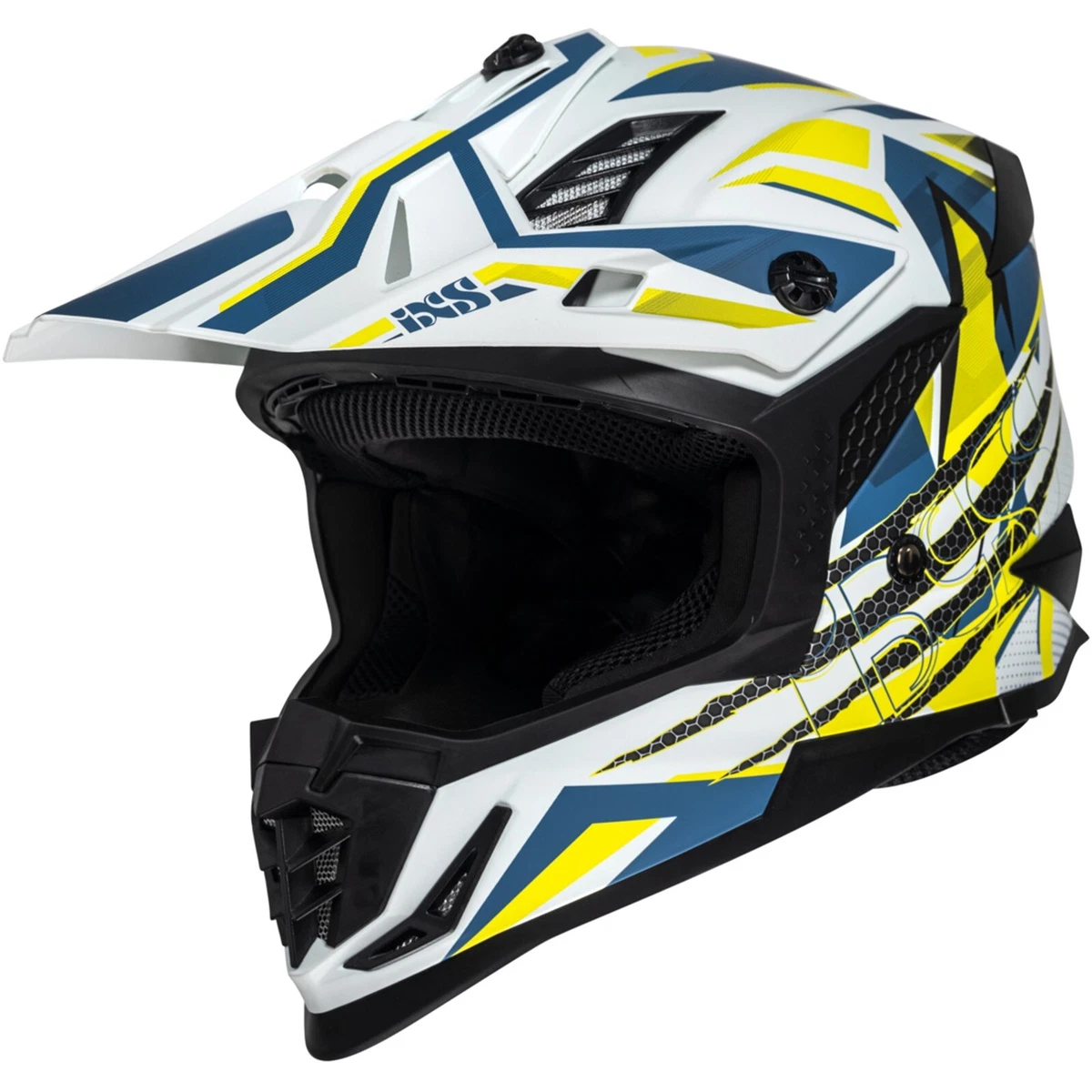 IXS fuori Strada Casco XS iXS363 2.0 Casco da Cross Wei blau