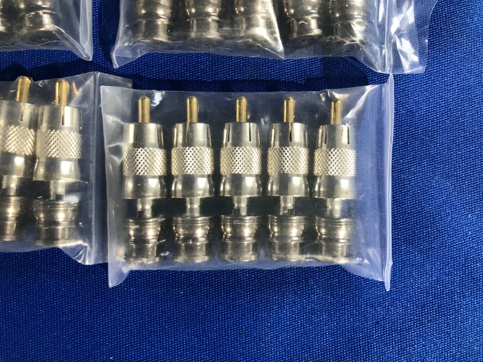 Lot: 145x RCA Connector Plugs - All Brand New Sealed - Read Description - Image 4 of 4