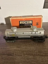 Lionel 6465 Sunoco Tanker 2-Dome Type 2 Var-B BLT-1948  w/ Box "O" Gauge