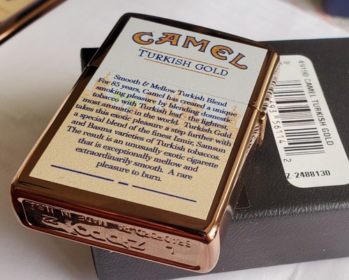 ZIPPO CAMEL C-NOTE Roségold Etui CZ LIMITIERTE EDITION 50 HERGESTELLTE türkische Goldnote! - Bild 5 von 12
