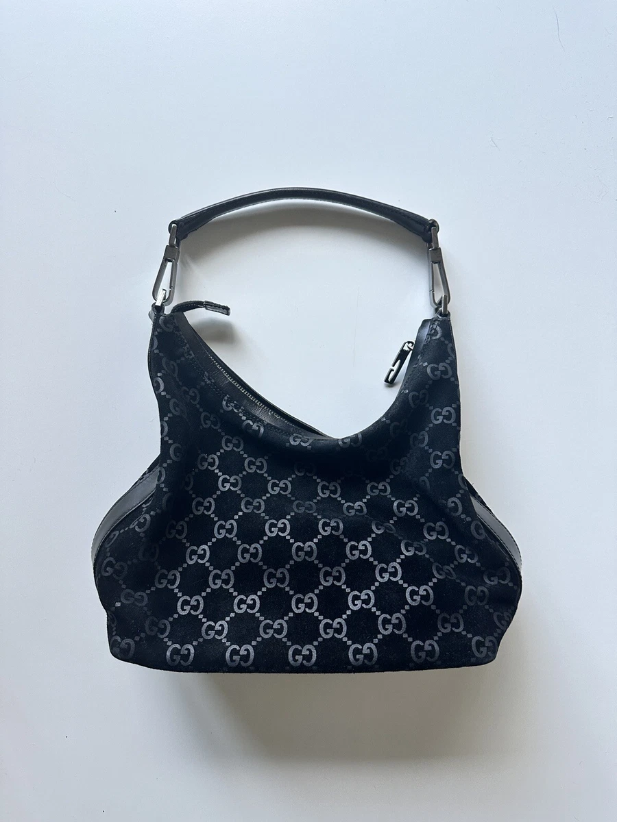 gucci black monogram bag