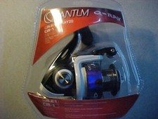NUOVO MULINELLO DA PESCA QUANTUM Q-RAY20 SPINNING 6BB PER CANNA BIANCO NERO