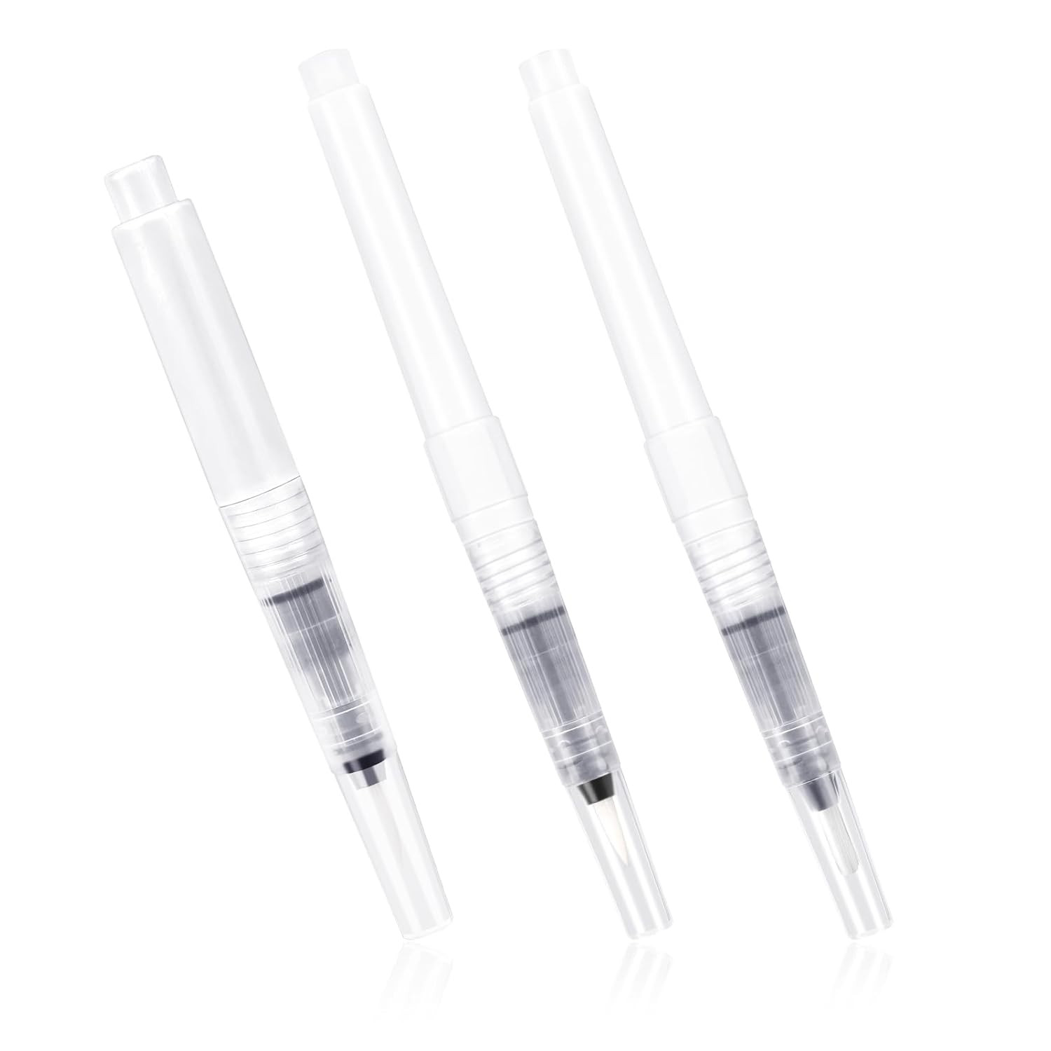 Refillable Cuticle Oil Pen,3Pcs Empty Nail Oil Pen with Brush,Reusable Pinch Pre
