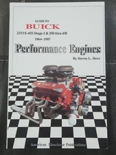 Guide To Buick 1964-1987 Performance Engines Book 231v6-455 Stage 1 Steven Dove