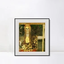 Framed Canvas Giclee Print Series#56 by Gustav Klimt Wall Art Home Decor