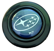 Subaru Blue Jdm Horn Button For Sparco Omp Momo Nardi Steering Wheel