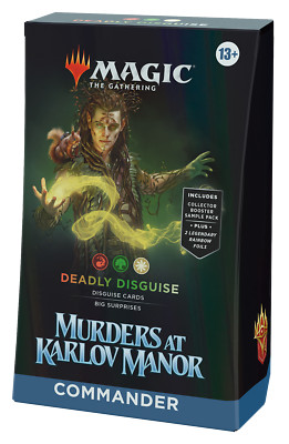 MTG Magic - Murders at Karlov Manor Commander Deck - Deadly Disguise - ENGLISCH!