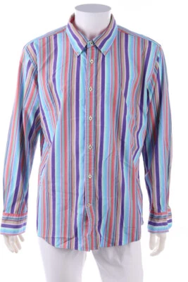 TOMMY HILFIGER gestreiftes Button-down-Hemd Baumwolle XL multicolor - Bild 1 von 4