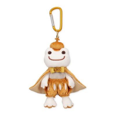 Pickles the Frog Carabiner Mascot King White Bean Doll Plushy 30th Anniversary