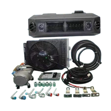 12V Cool & Heat Electric Universal Underdash Air Conditioner DC Auto Car A/C Kit