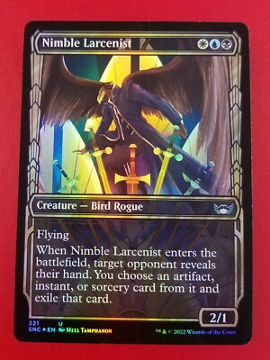 1x Nimble Larcenist | FOIL Showcase | Streets of New Capenna | MTG Magic Cards