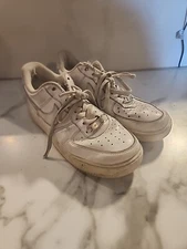 Nike Air Force 1 Low '07 White Mens Size 8 (315122-111) Beaters Worn