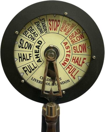 Engine Order Telegraph Chad burn Nautical Maritime Home Decor Accent Collectible - Picture 1 of 6