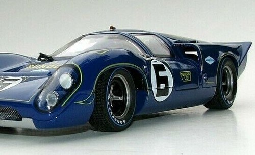 1:18 Race Car w/ Chevy Corvette Engine12Le Mans24Racing Custom Built Carousel BL - Picture 5 of 12