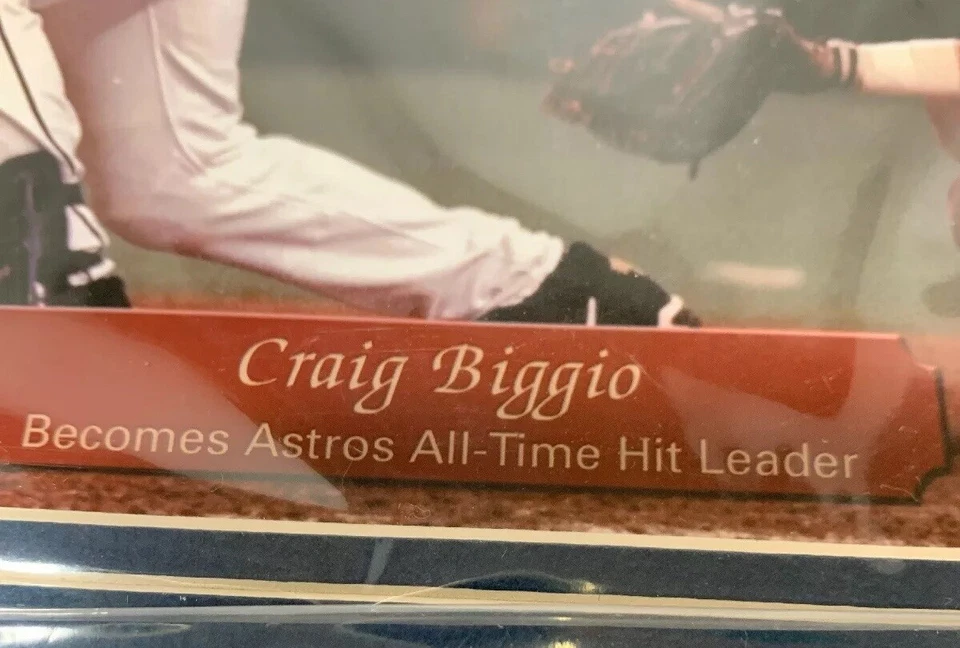 Steiner catch The Moment Craig Biggio Foto 3 de 4