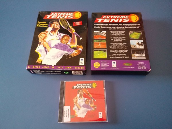 Extreme tenis PC CD ROM - Juego Español Completo - Blue byte