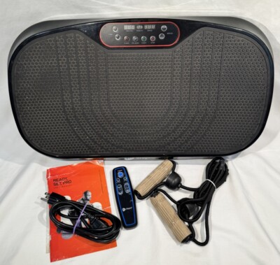 Life Pro Waver Vibration Plate - Wireless Remote & Handles - Black Model Wvr1010