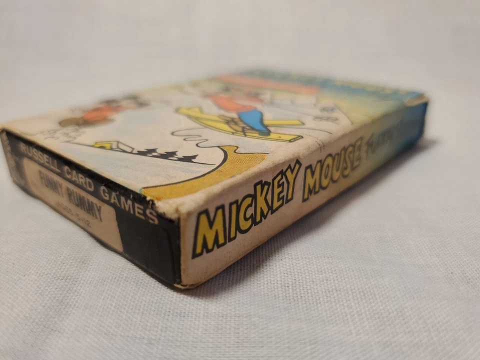 Juego de Cartas Mickey Mouse Divertido Rummy39 (13×3) + 2 Cartas de Cuento + 1 Tarjeta de Reglas De Colección Foto 4 de 4