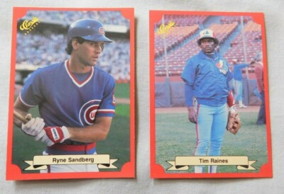 1988 Classic Red #151-200 Baseball Card Pick one